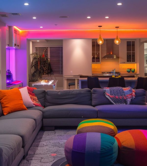 Best Colour Temperature for Living Room Lighting Singapore-Mobili