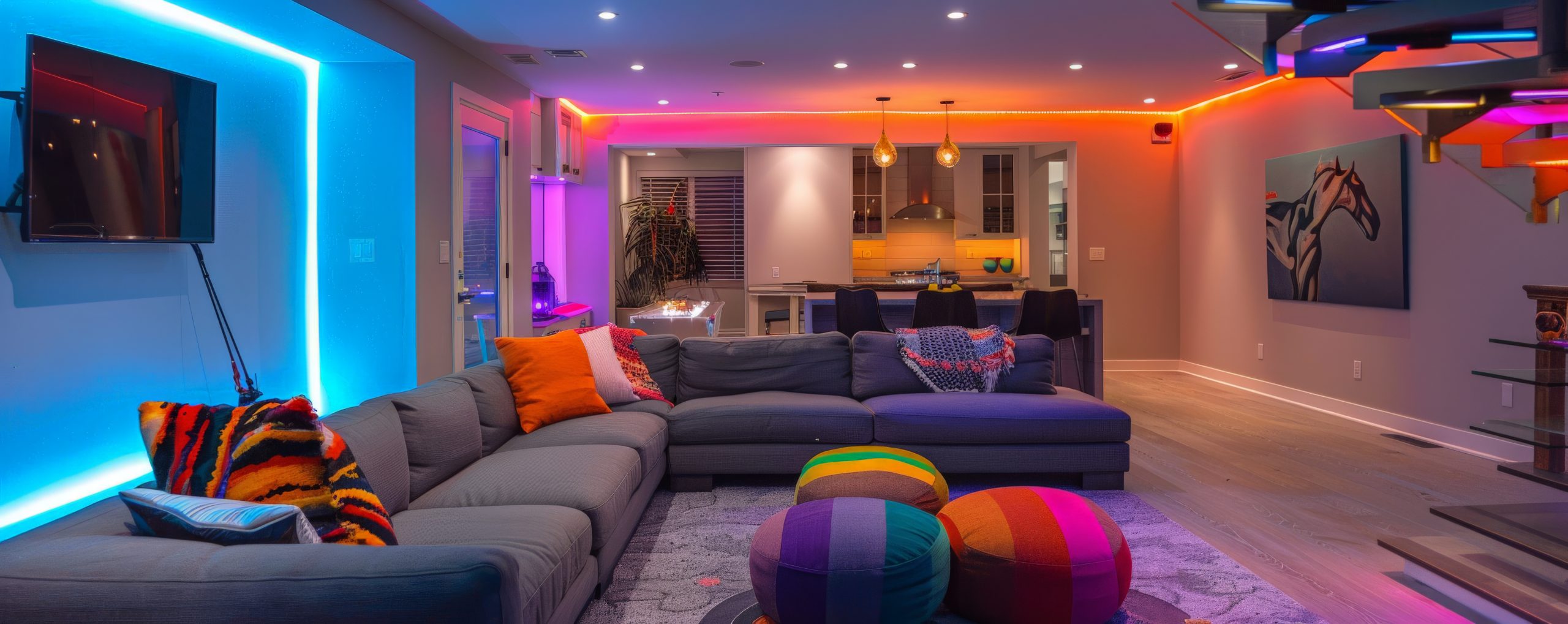Best Colour Temperature for Living Room Lighting Singapore-Mobili